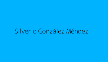Silverio González Méndez